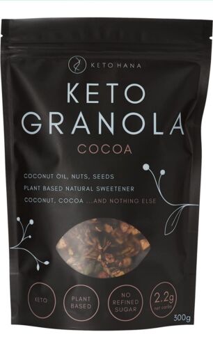 Cocoa Keto Granola - 300g from Keto Hana | Available at Sow & Arrow