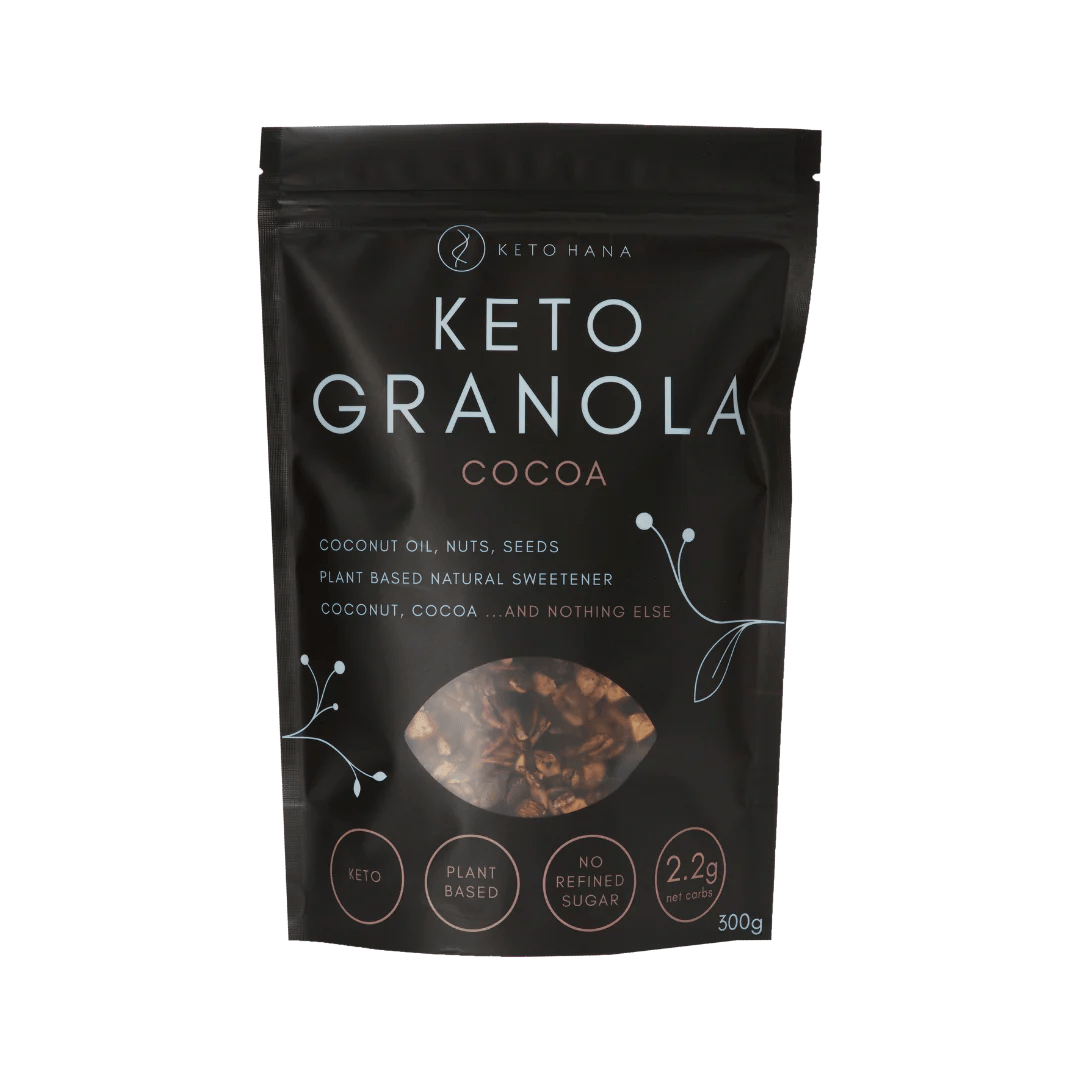 Cocoa Keto Granola - 300g from Keto Hana | Available at Sow & Arrow