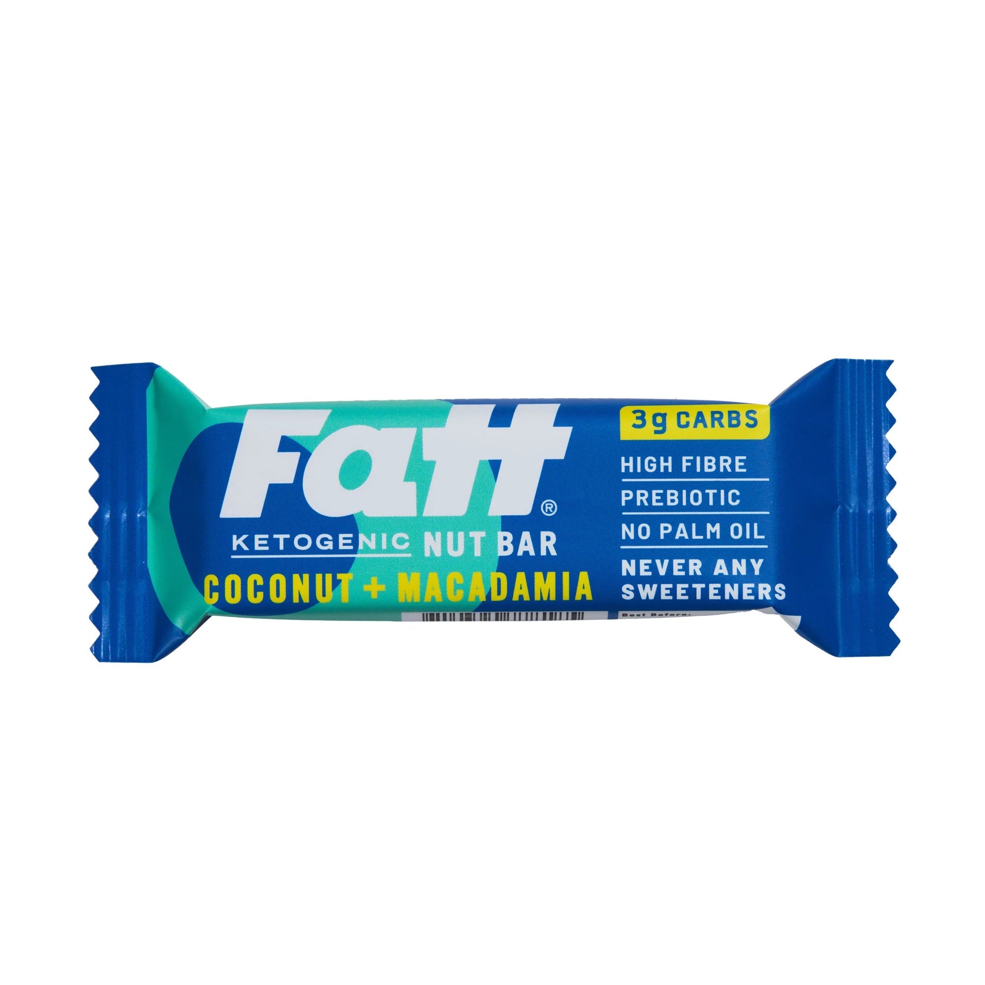 Coconut & Macadamia Fattbar - 30g from Fatt | Available at Sow & Arrow