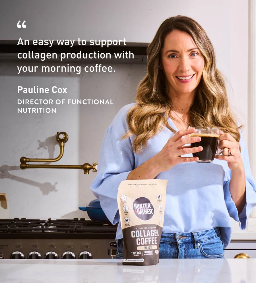 Collagen, MCT, Coffee Powder - 300g from Hunter & Gather | Available at Sow & Arrow