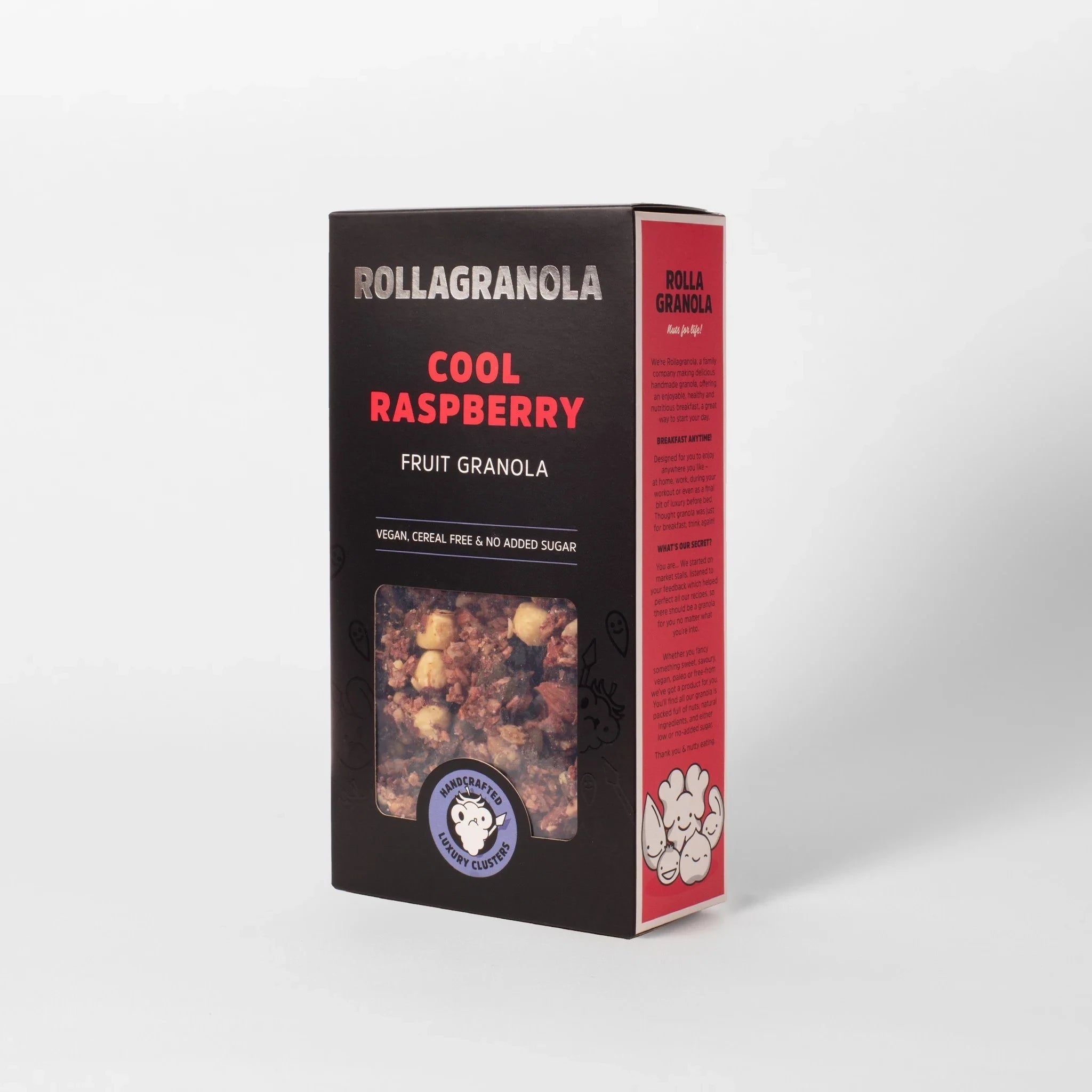 Cool Raspberry Grain - free Granola from Rollagranola | Available at Sow & Arrow