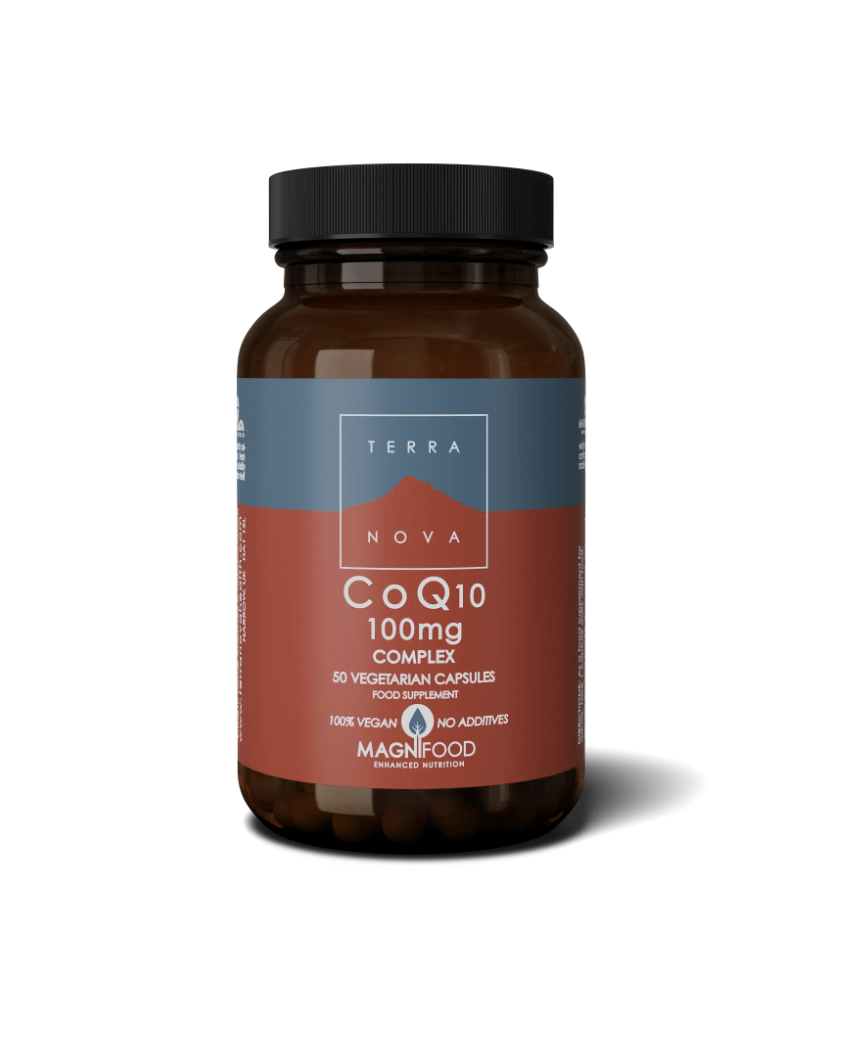 CoQ10 Complex - 50 Capsules from TerraNova | Available at Sow & Arrow