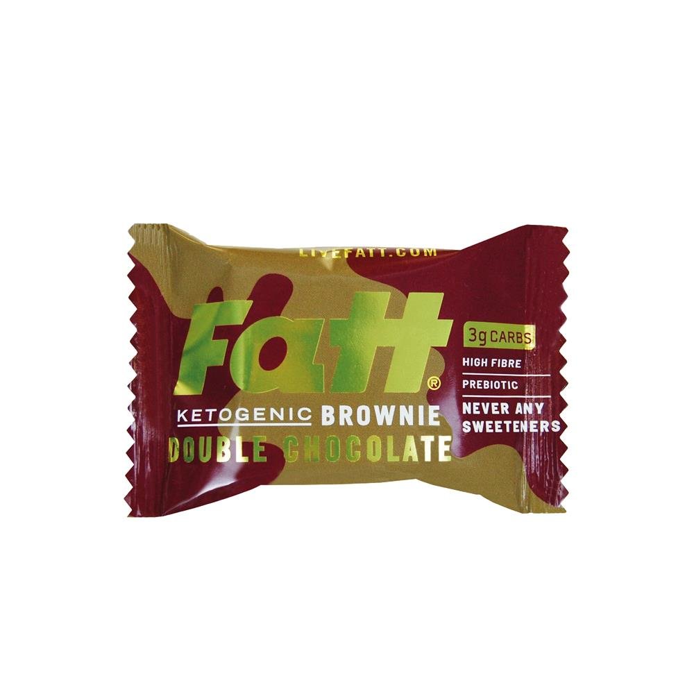 Double Chocolate Keto Brownie - 40g from Fatt | Available at Sow & Arrow
