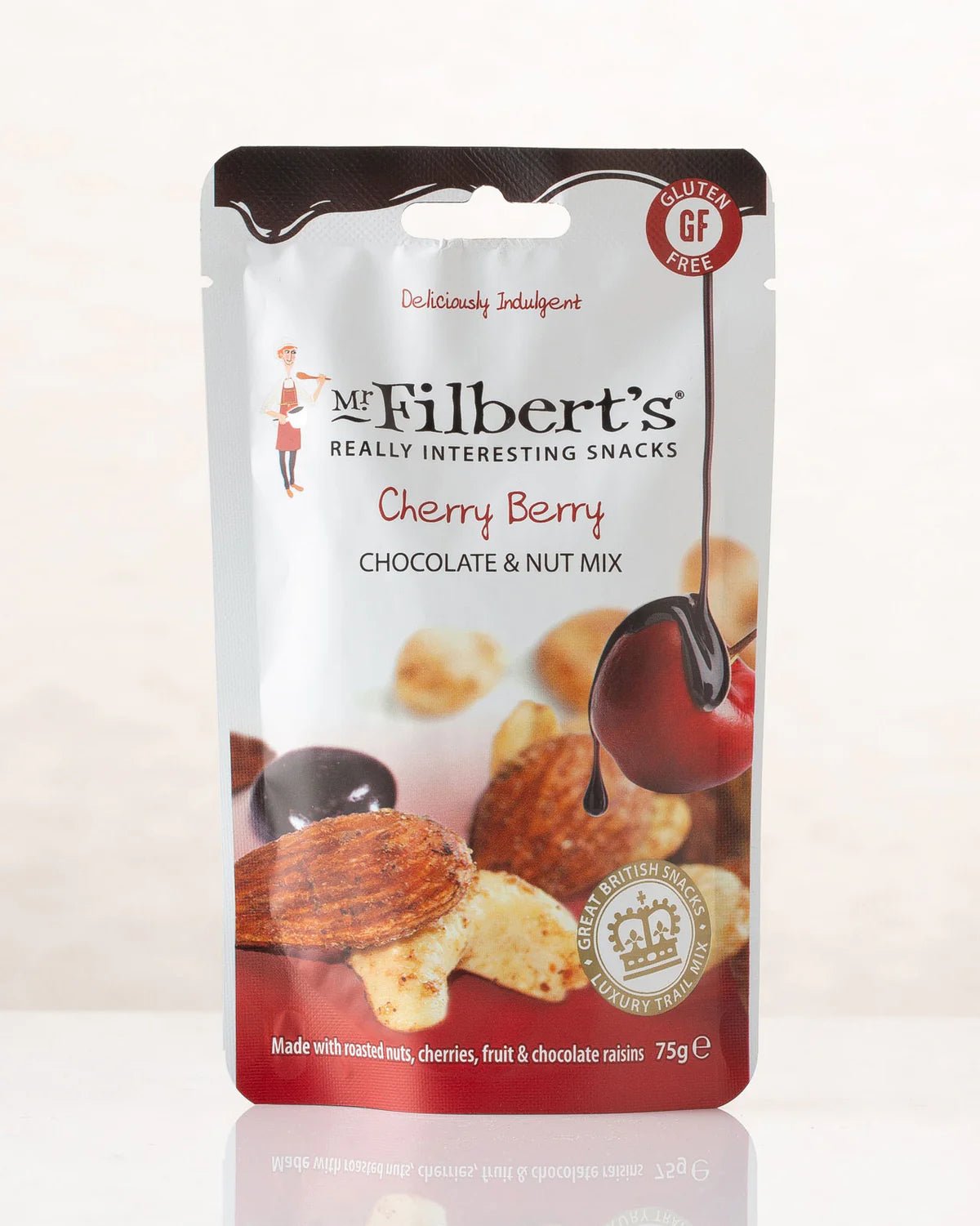 Gourmet Cherry & Chocolate Trail Mix - 75g from Mr Filbert's | Available at Sow & Arrow