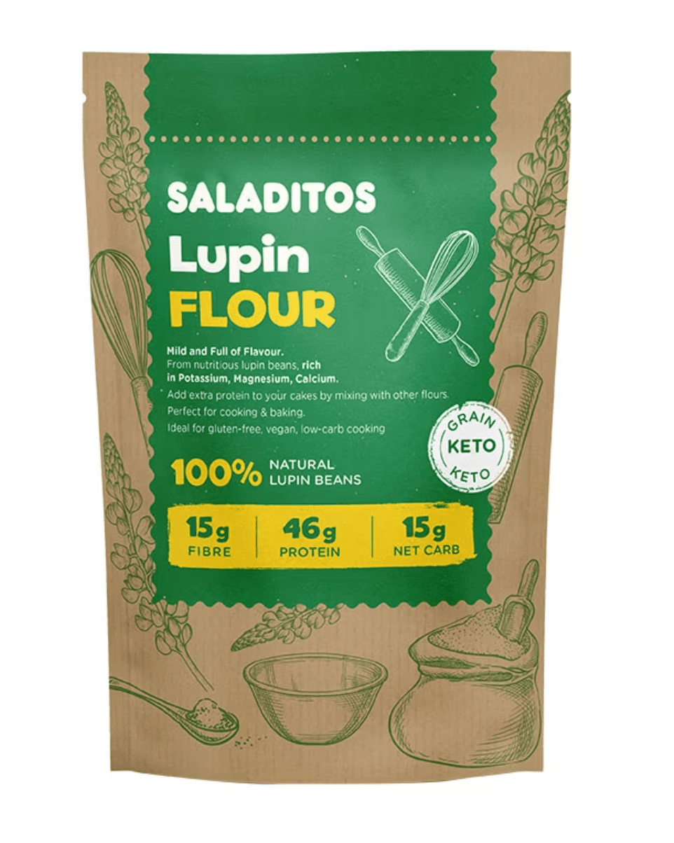 Grain - free, Gluten - free, Lupin Flour - 400g from Saladitos | Available at Sow & Arrow