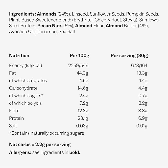 Grain-free Granola - Cinnamon from Fudi | Available at Sow & Arrow