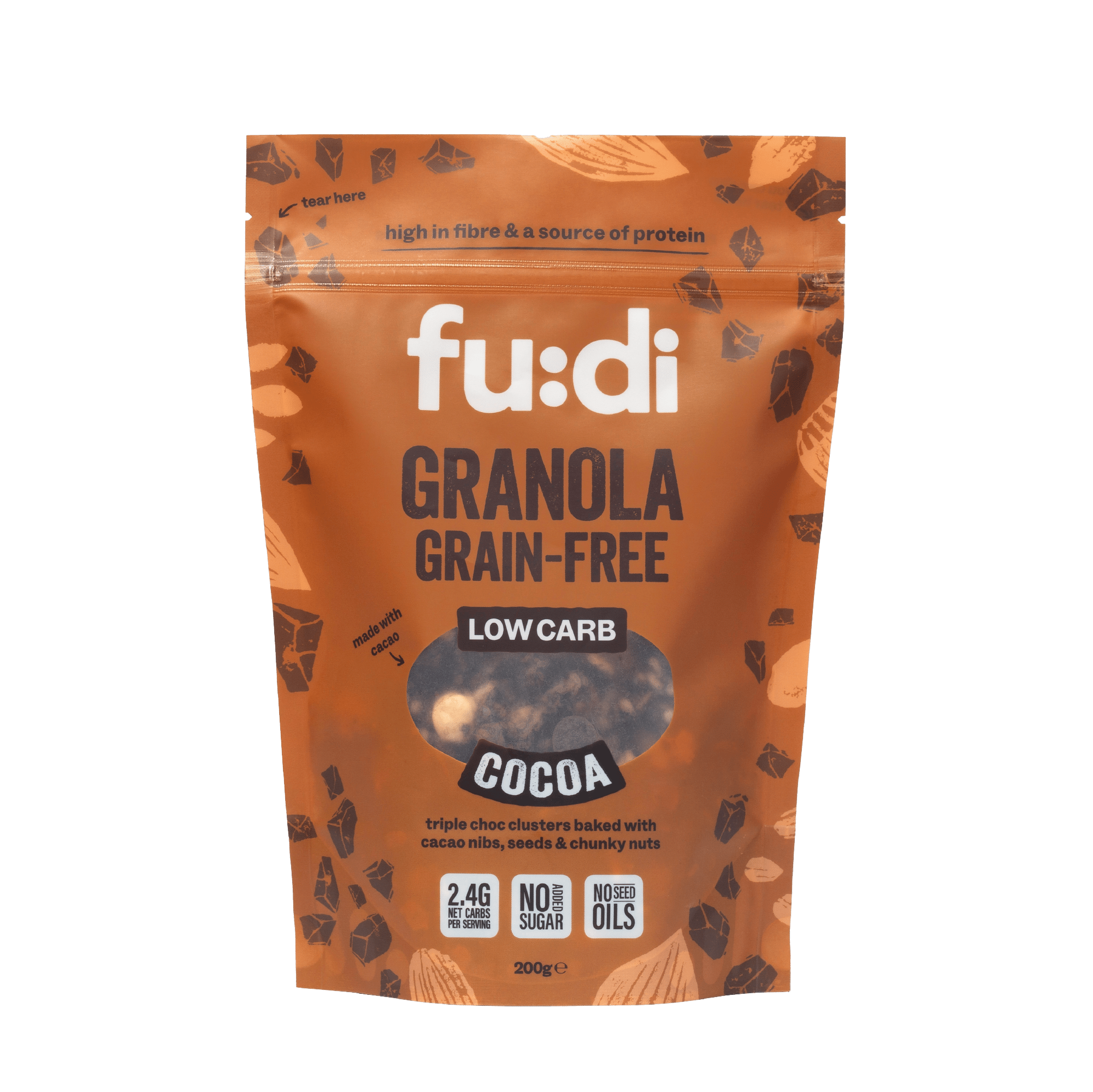 Grain-free Granola - Cocoa from Fudi | Available at Sow & Arrow