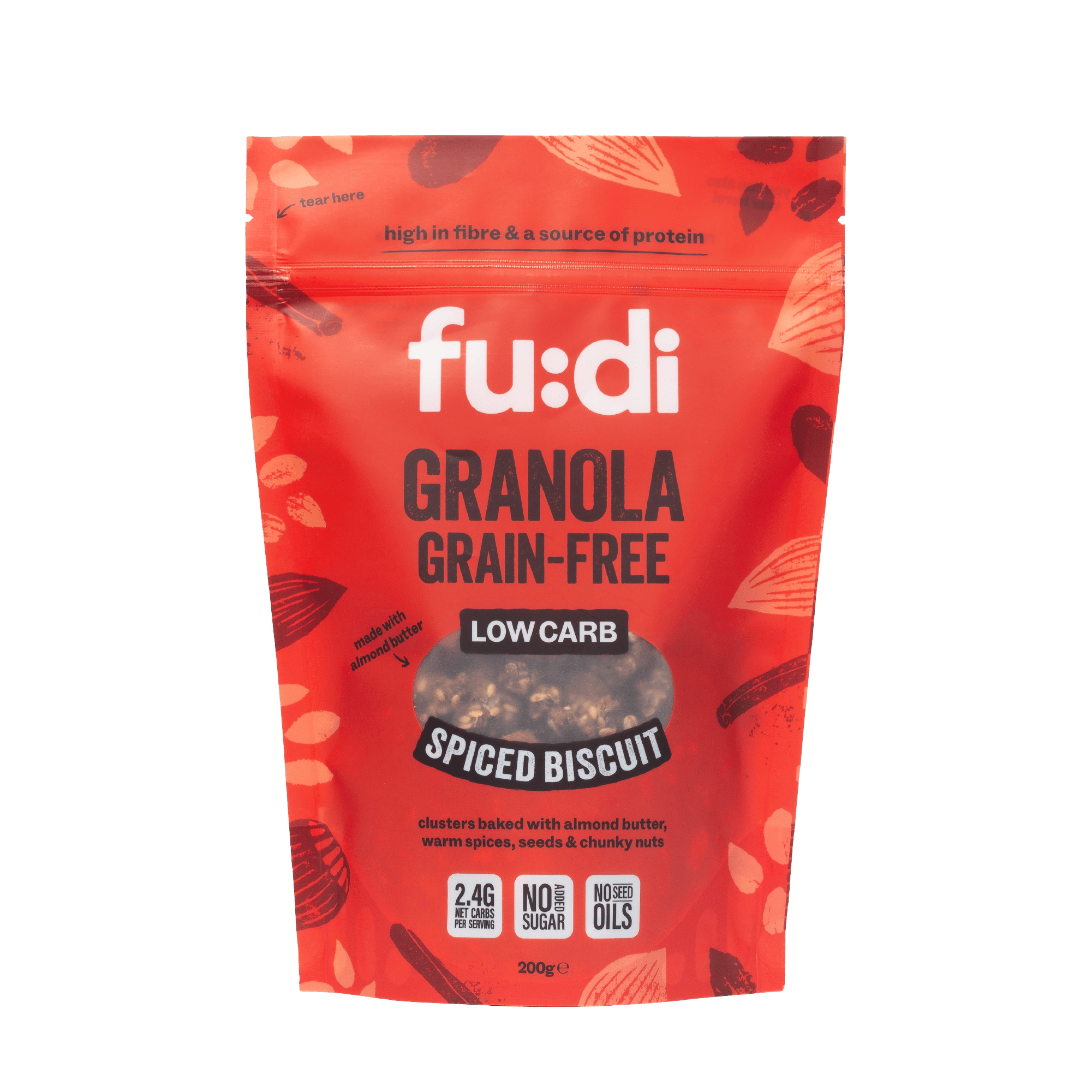 Grain-free Granola - Spiced Biscuit from Fudi | Available at Sow & Arrow