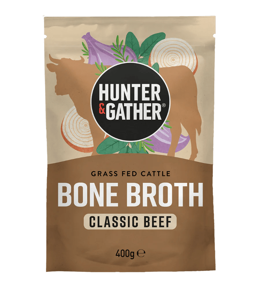 Grass - Fed Beef Bone Broth - 400g from Hunter & Gather | Available at Sow & Arrow