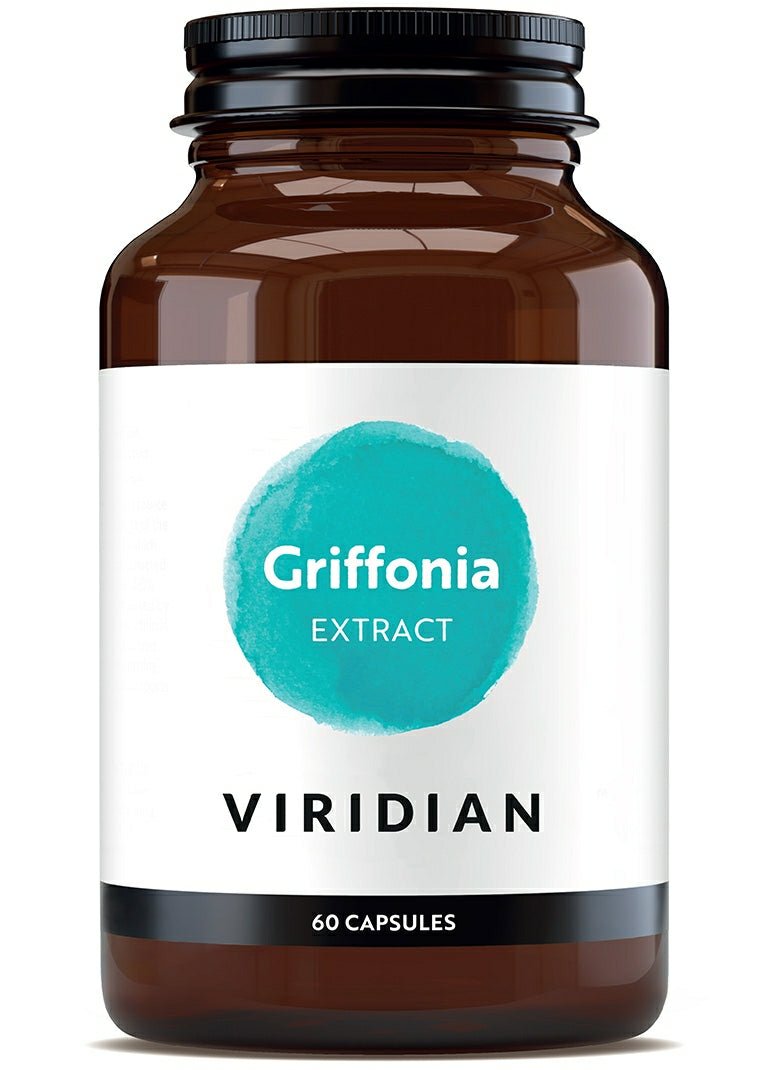 Griffonia Extract 5HTP - 60 Capsules from Viridian | Available at Sow & Arrow