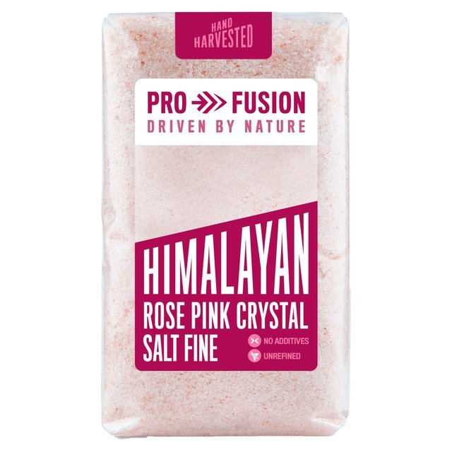 Hand Harvested Rose Pink Himalayan Crystal Salt Fine - 500g from Profusion | Available at Sow & Arrow