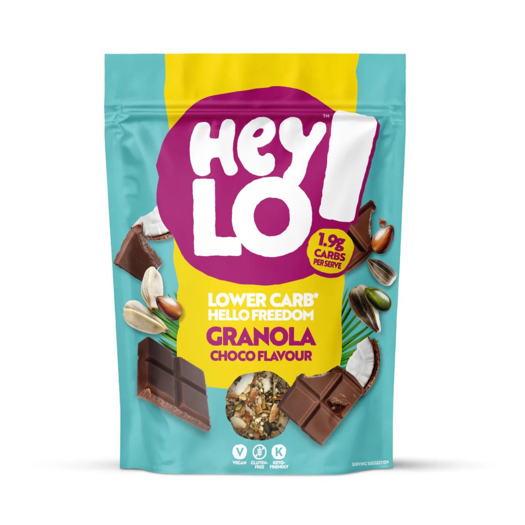 Heavenly Cocoa Keto Granola - 360g from Heylo | Available at Sow & Arrow