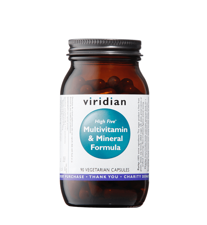 High Five Multivitamin & Mineral Formula - 60 Capsules from Viridian | Available at Sow & Arrow