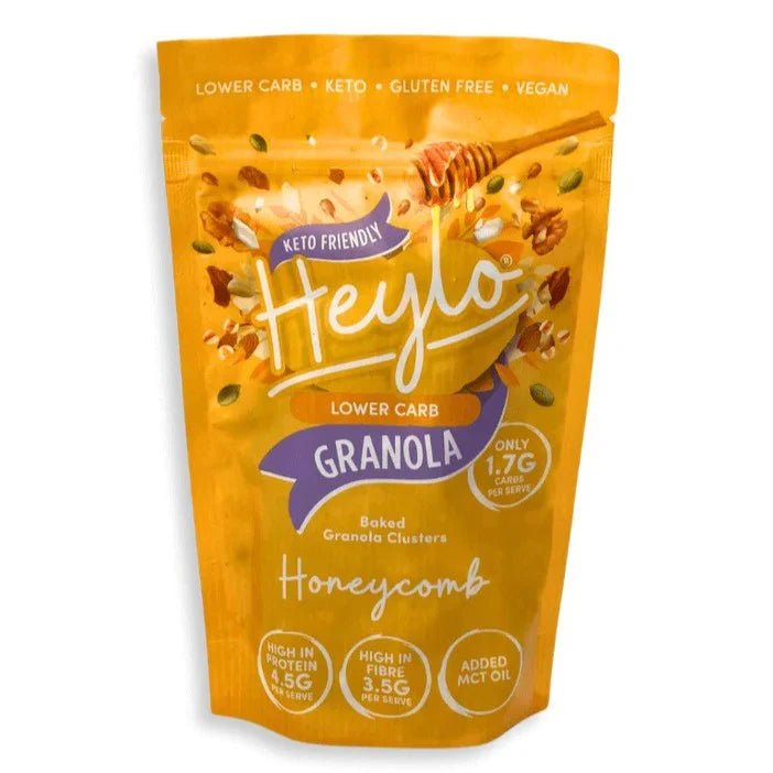 Honeycomb Keto Granola - 360g from Heylo | Available at Sow & Arrow