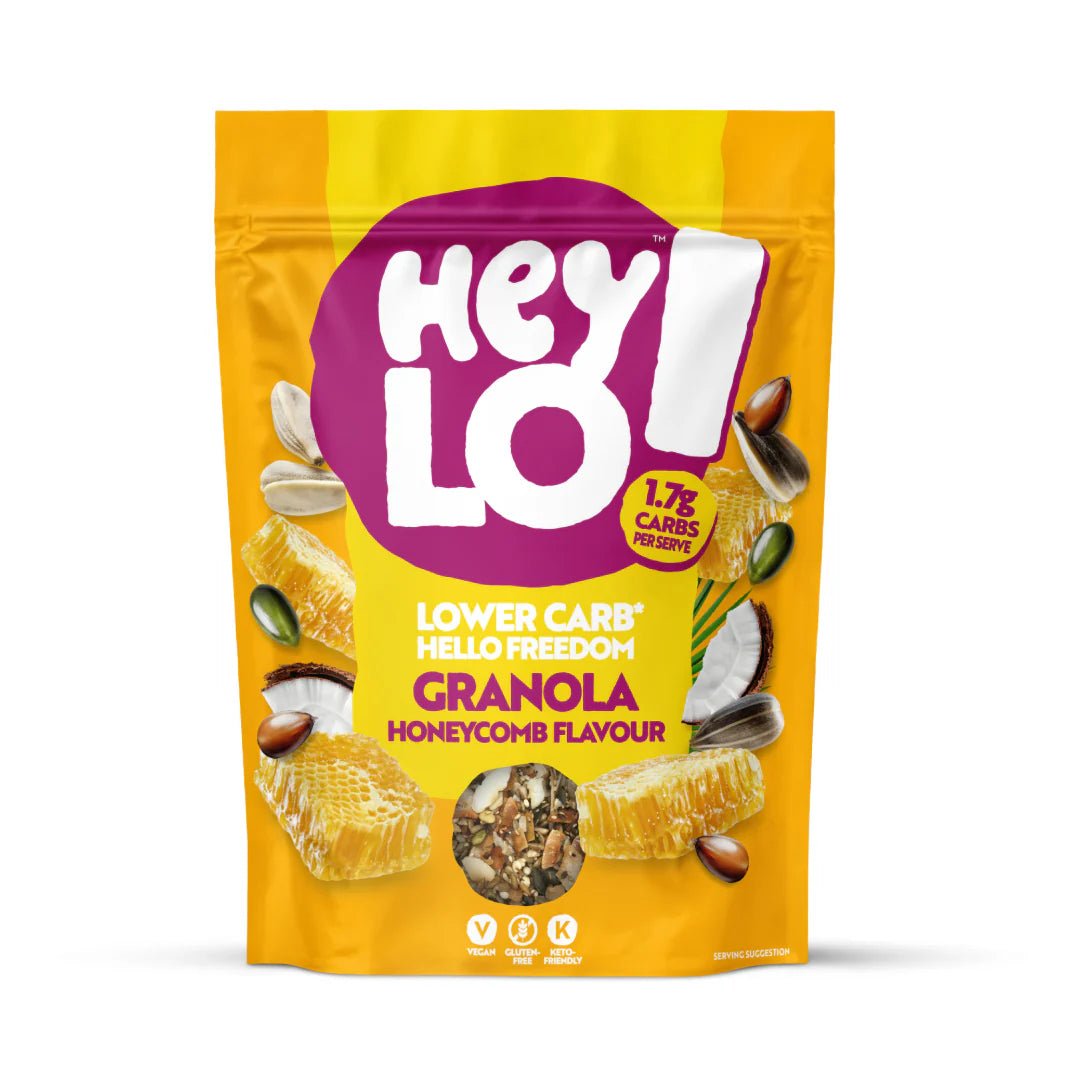 Honeycomb Keto Granola - 360g from Heylo | Available at Sow & Arrow