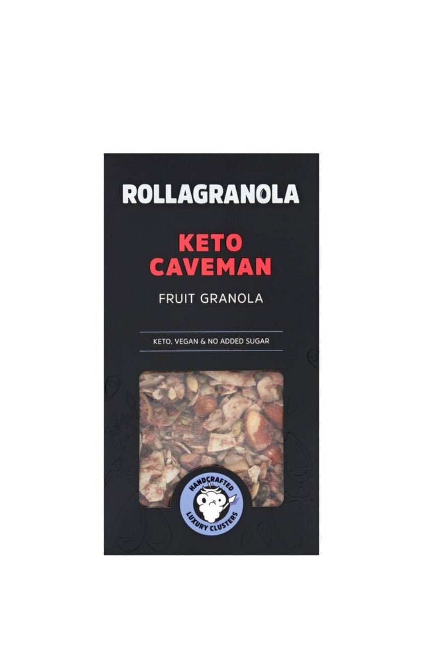 Keto Caveman Fruit Granola 300g from Rollagranola | Available at Sow & Arrow