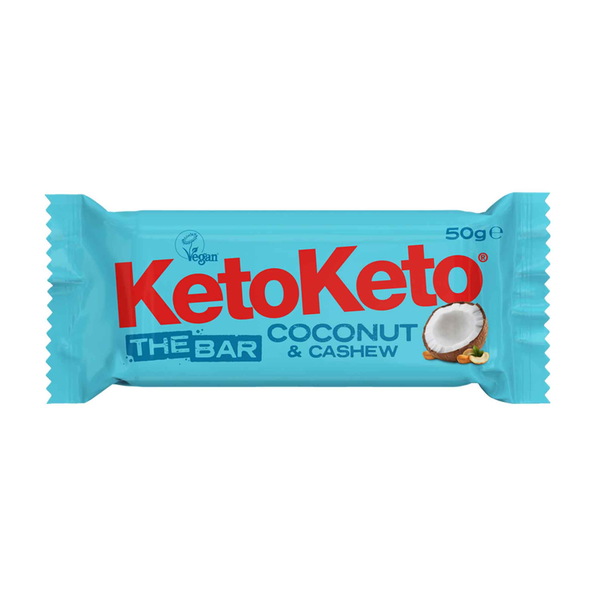 Keto Coconut Bar - 50g from KetoKeto | Available at Sow & Arrow