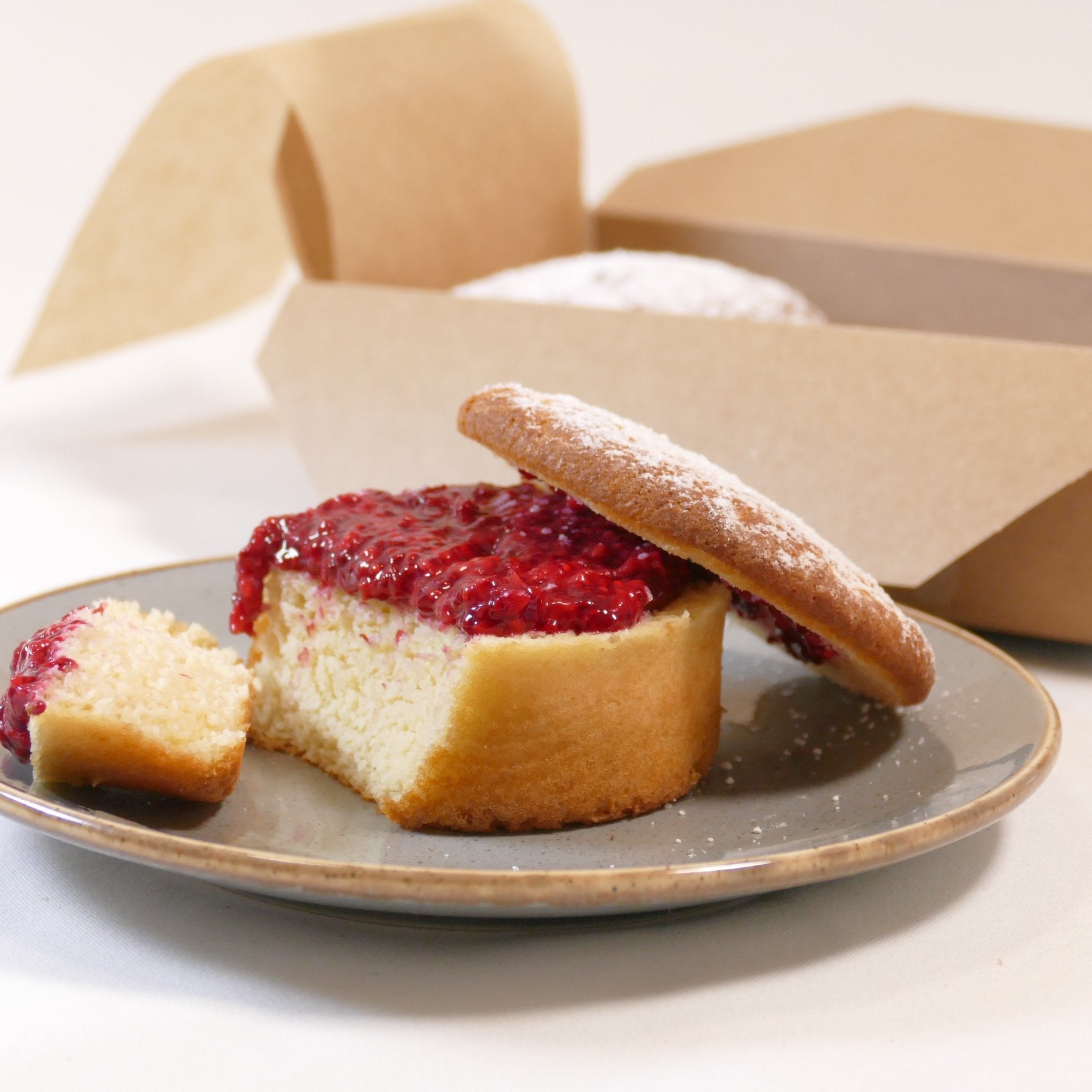 Keto Victoria Sponge Cake - 2 pack from Sow & Arrow | Available at Sow & Arrow