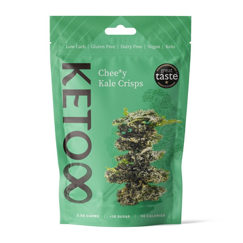 Keto8 Chee*y Kale Crisps from Keto8 | Available at Sow & Arrow