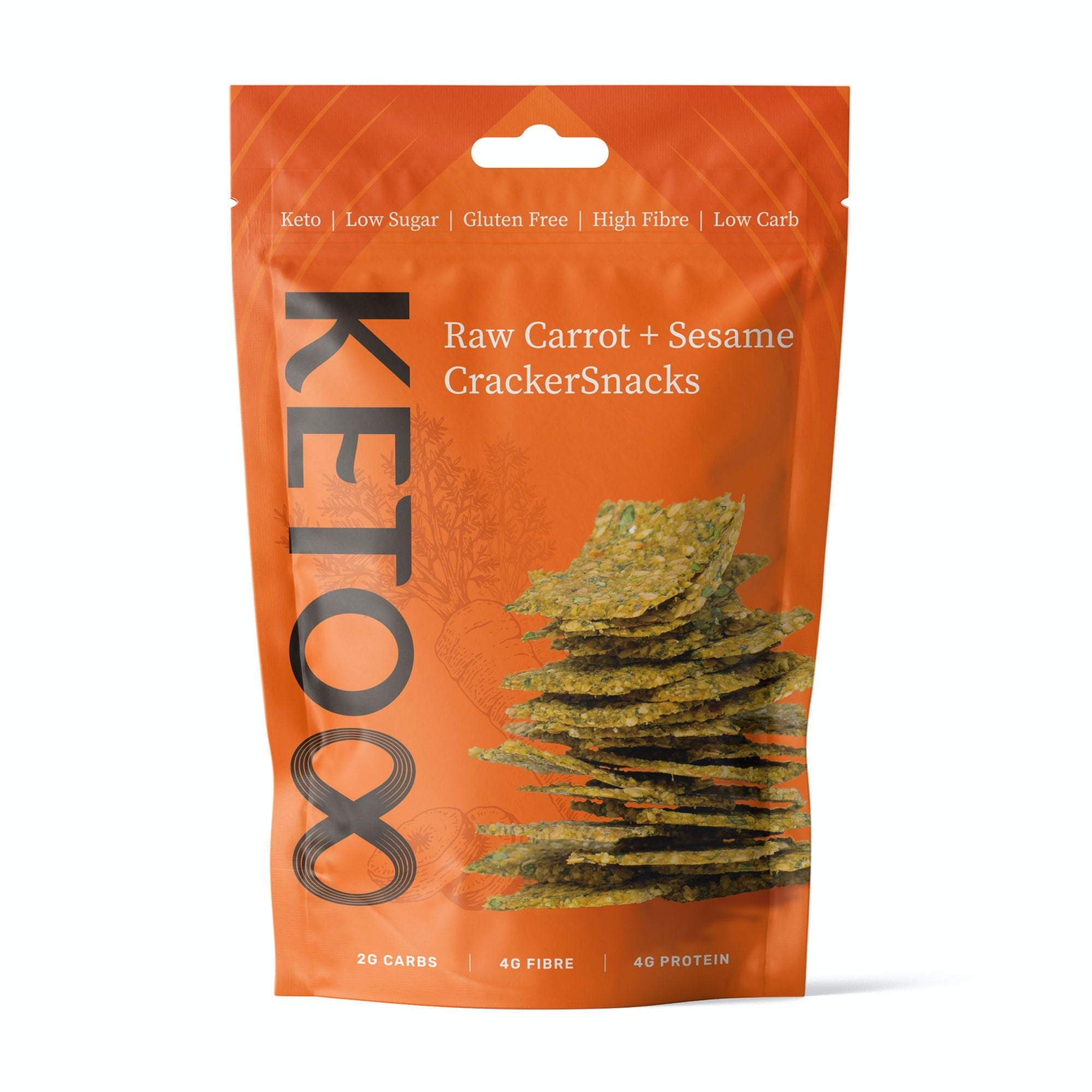 Keto8 Cracker Snacks from Keto8 | Available at Sow & Arrow