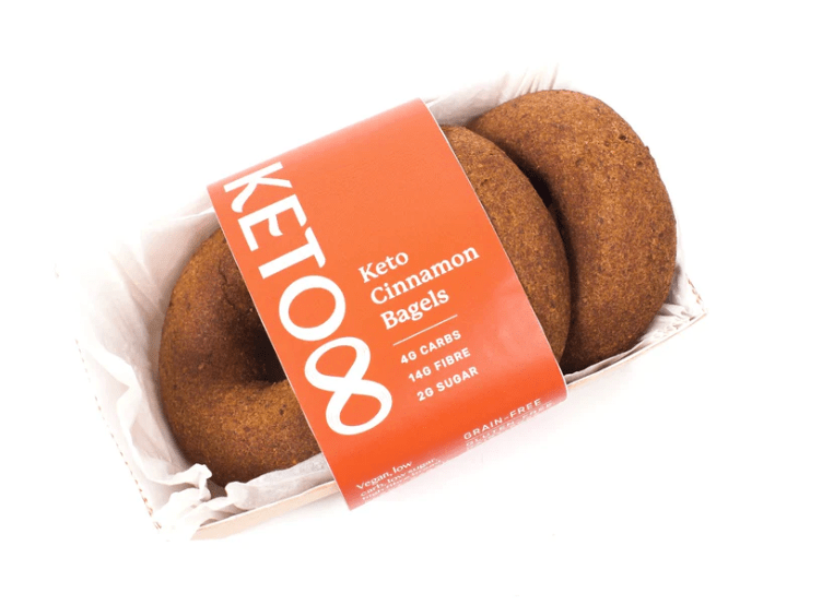 Keto8 Vegan Bagels - 3 Pack from Keto8 | Available at Sow & Arrow