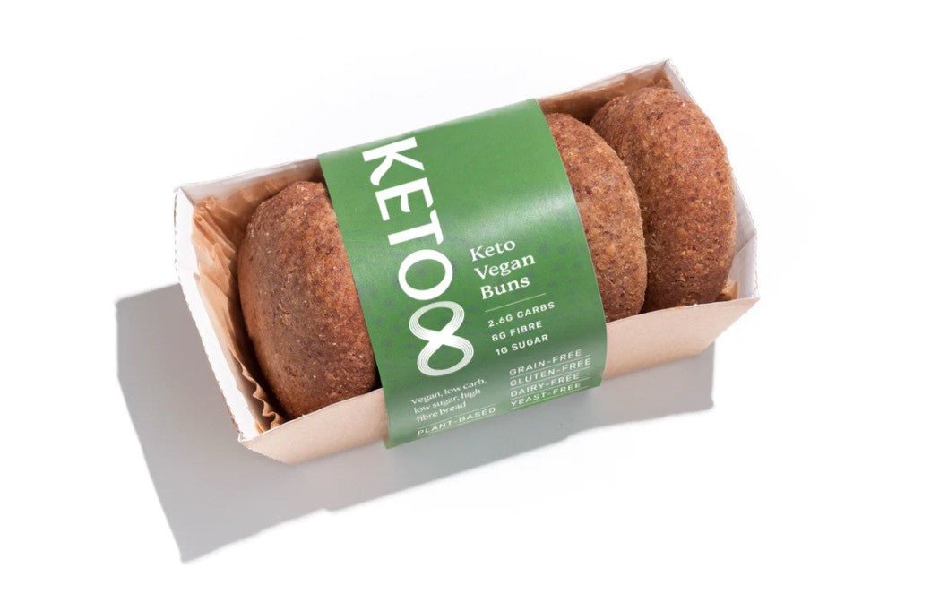 Keto8 Vegan Buns - 4 Pack from Keto8 | Available at Sow & Arrow