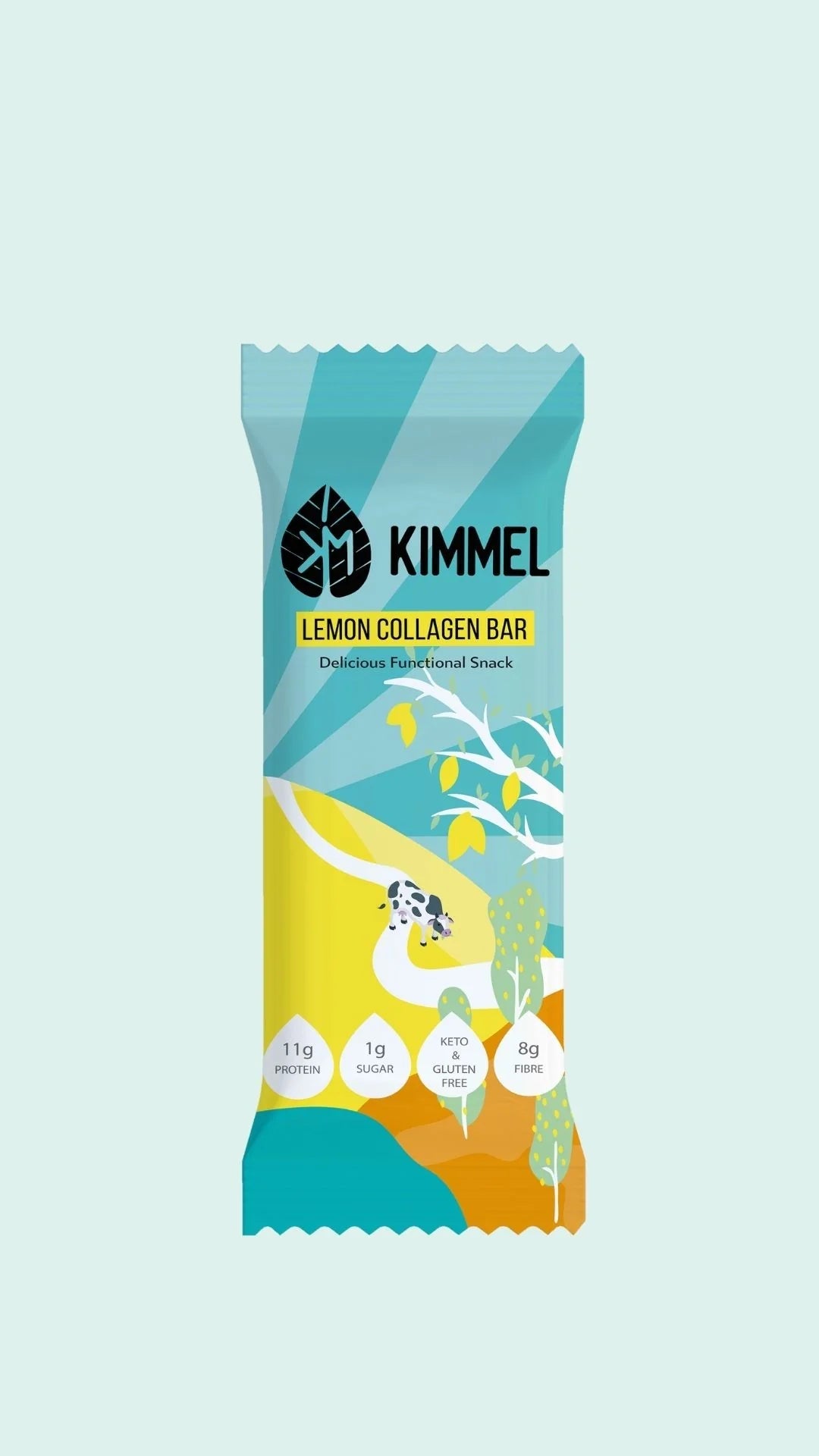 Lemon Collagen Protein Bar - 40g from Kimmel | Available at Sow & Arrow