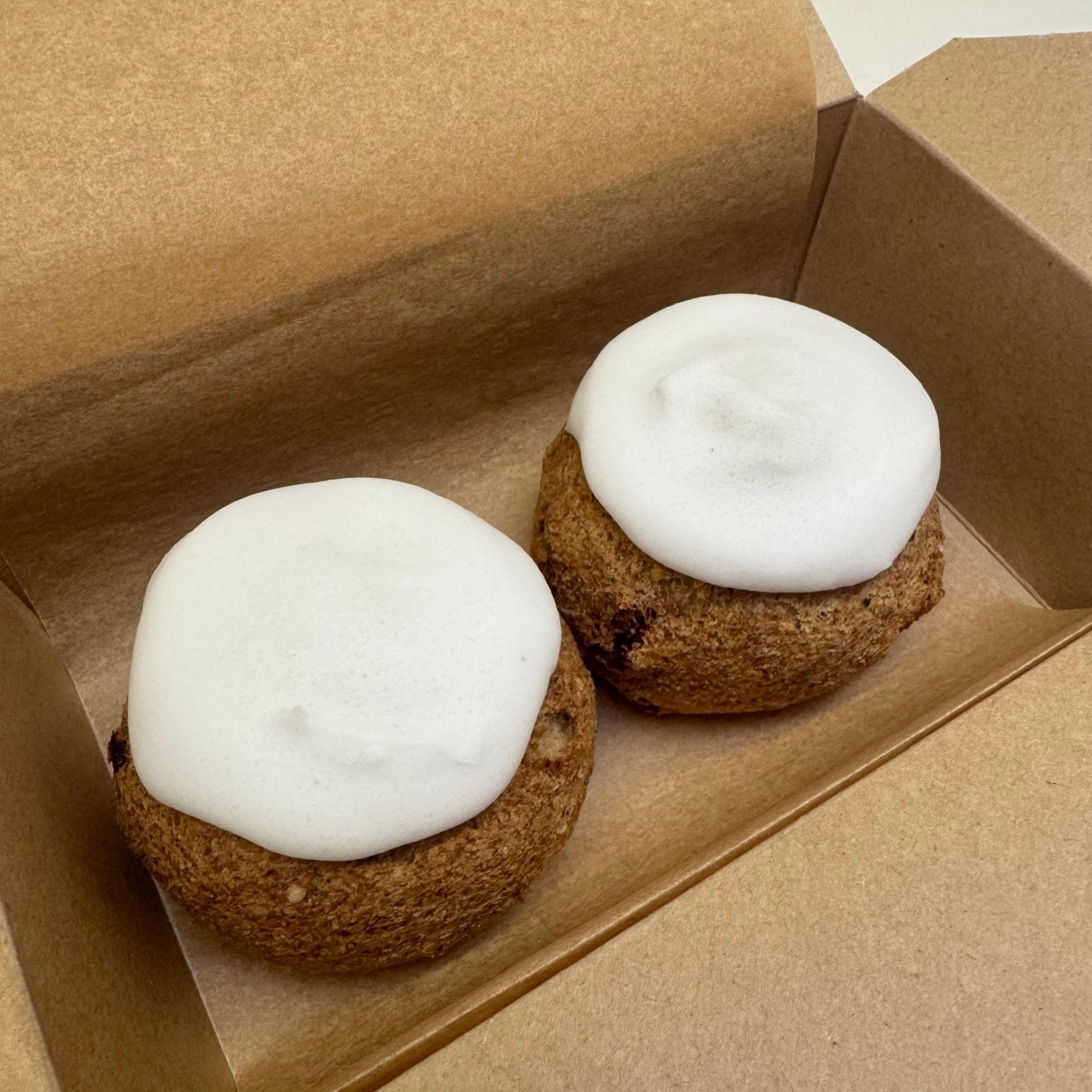 Low - Carb Spiced, iced Buns x 2 Pack from Sow & Arrow | Available at Sow & Arrow