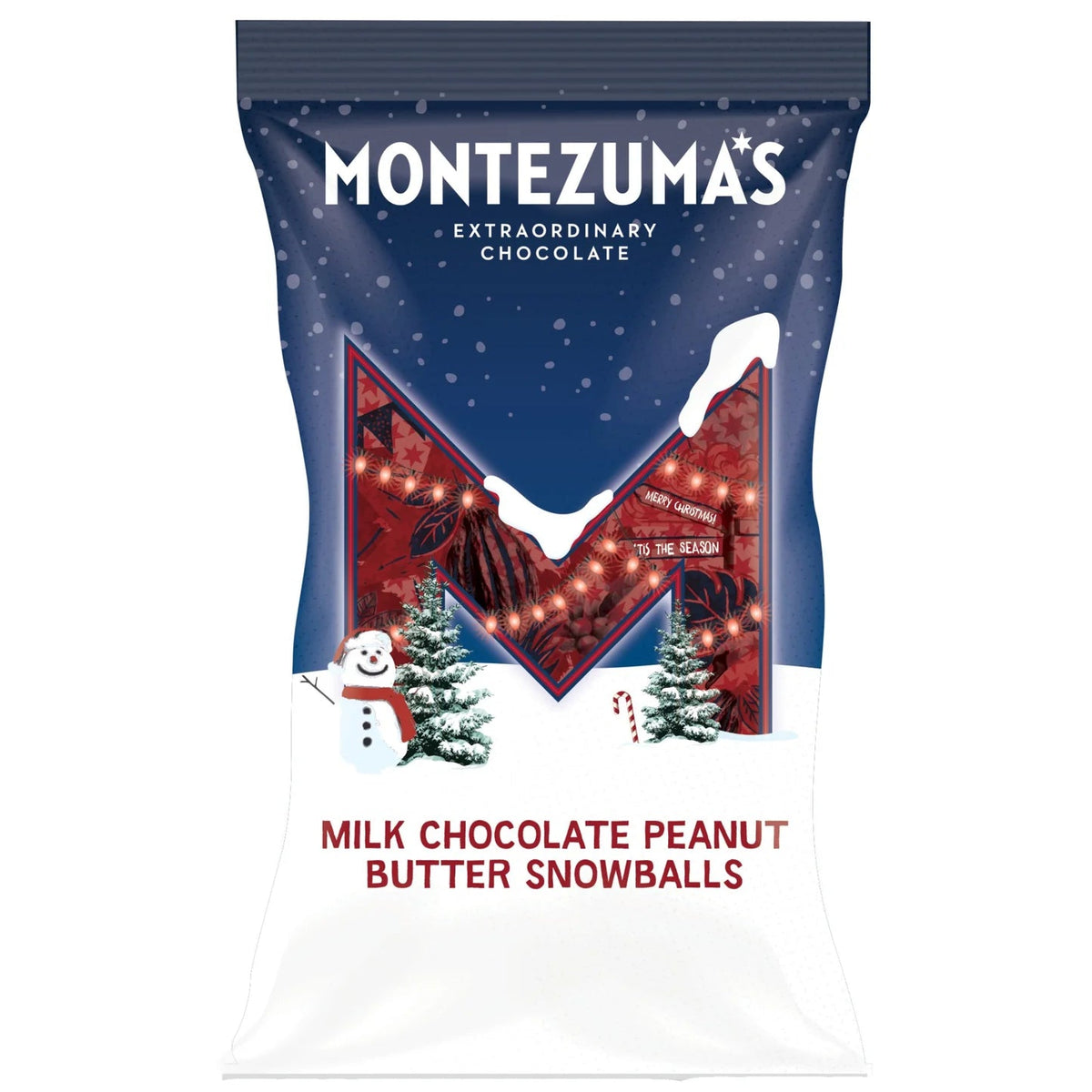 Milk Chocolate Peanut Butter Snowballs from Montezuma's | Available at Sow & Arrow