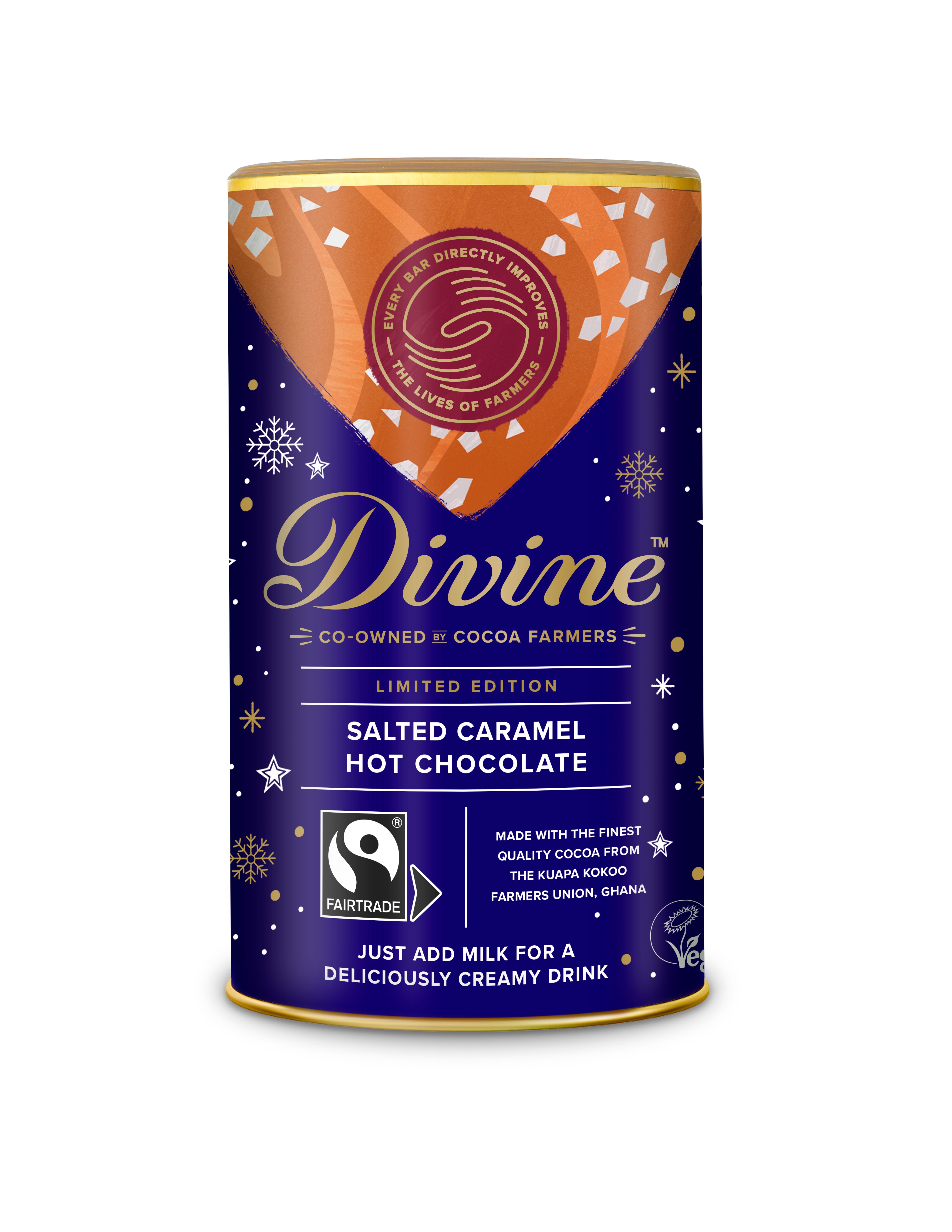 Divine Salted Caramel Limited Edition Hot Chocolate - 300g