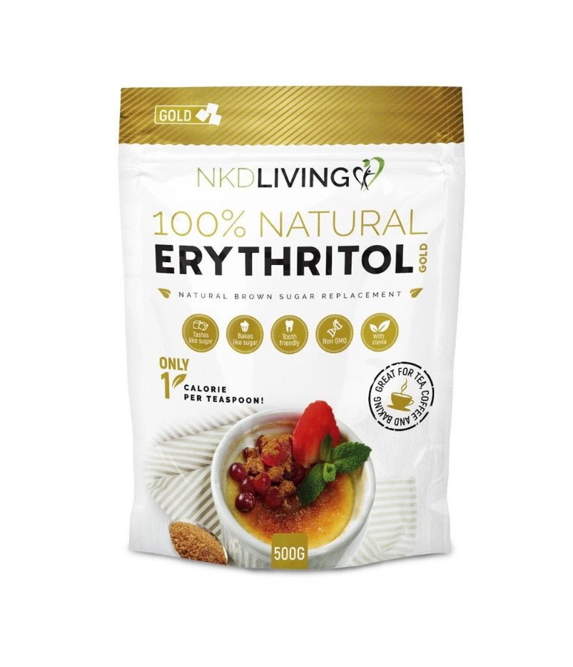 Natural Erythritol Gold 500g from NKD Living | Available at Sow & Arrow