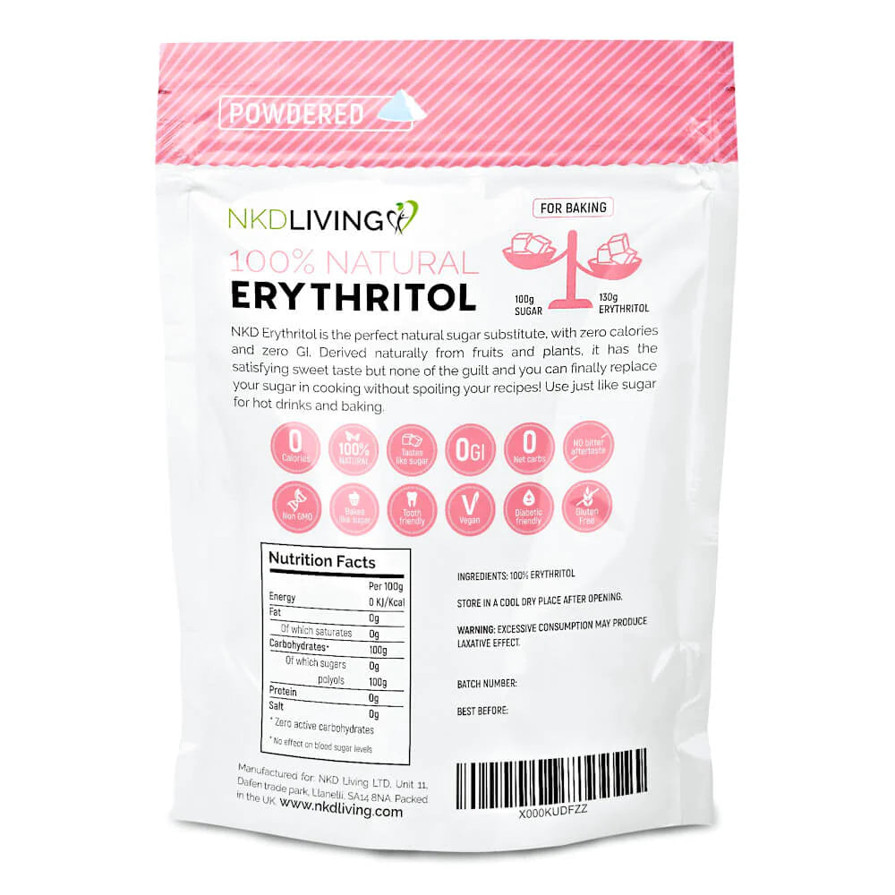 Powdered Erythritol Icing Sugar Alternative - 200g