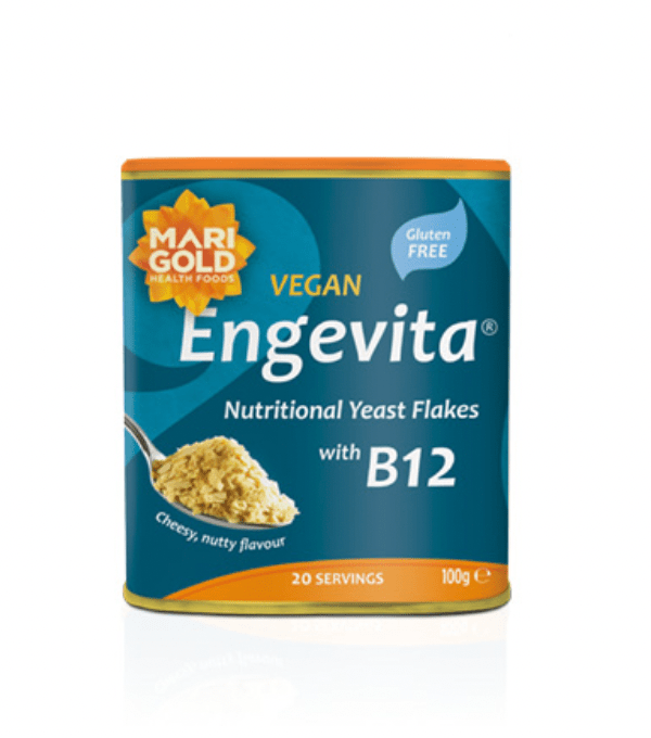 Nutritional Yeast Flakes with B12 - 100g from Marigold | Available at Sow & Arrow