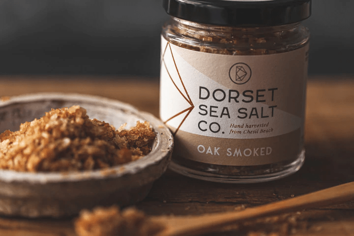 Oak Smoked Dorset Sea Salt from Dorset Sea Salt Co. | Available at Sow & Arrow