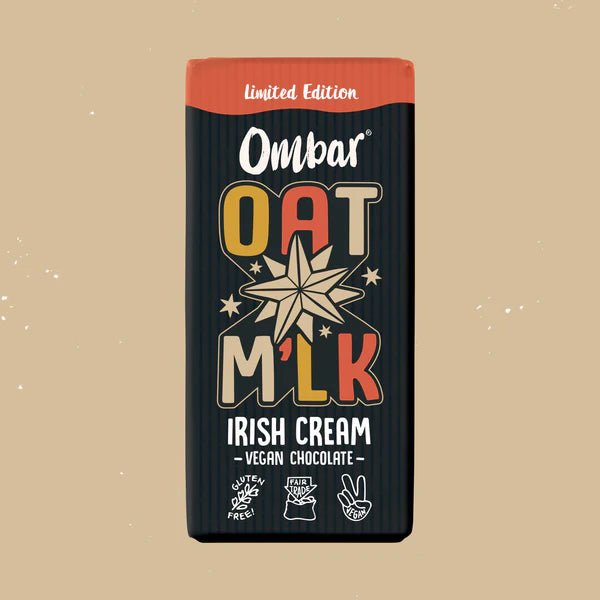 Oat M'lk Irish Cream Limited Edition - Ombar 70g from Ombar | Available at Sow & Arrow