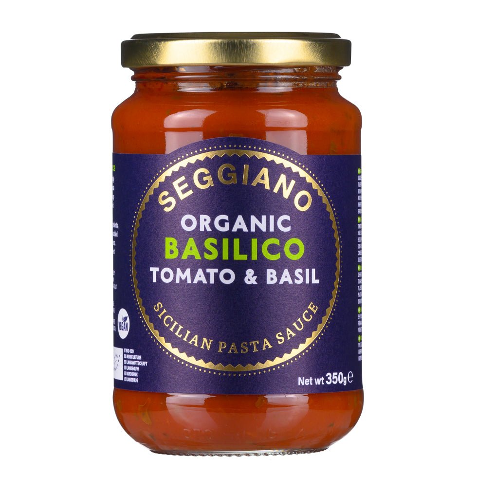 Organic Basil Pasta Sauce - 350g from Seggiano | Available at Sow & Arrow