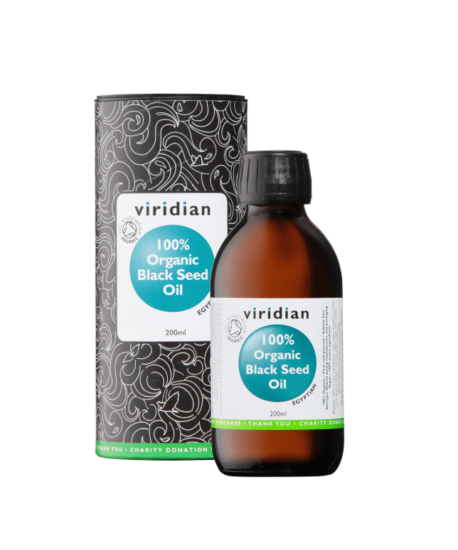 Organic Black Seed Oil - 200ml from Viridian | Available at Sow & Arrow