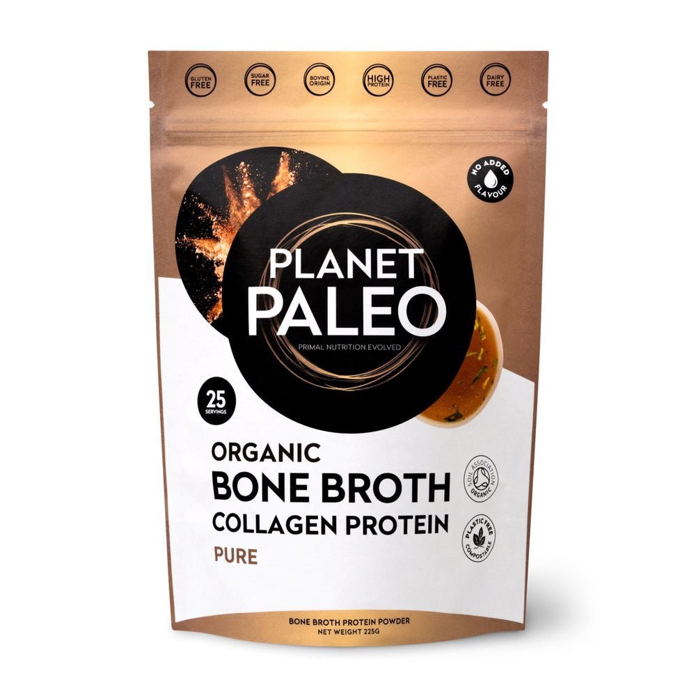 Organic Bone Broth - Pure 240g from Planet Paleo | Available at Sow & Arrow