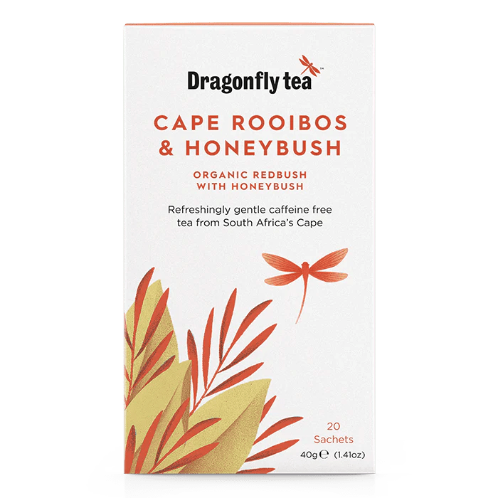 Organic Cape Rooibos & Honeybush Tea - 20 bags from Dragonfly Tea | Available at Sow & Arrow