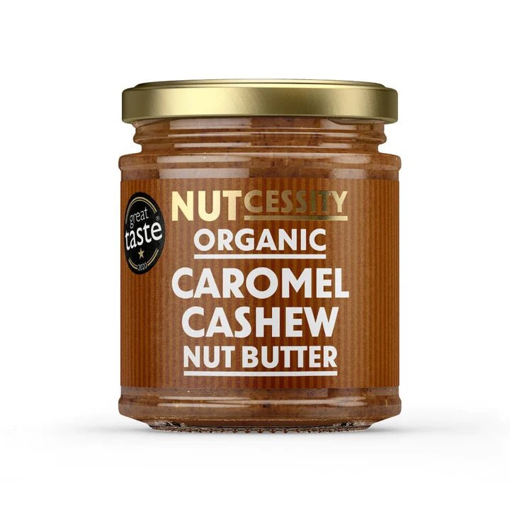 Organic Caromel Cashew Nut Butter - 170g from Nutcessity | Available at Sow & Arrow