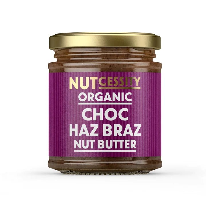 Organic Choc Haz Braz Nut Butter - 170g from Nutcessity | Available at Sow & Arrow