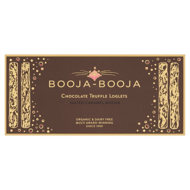 Organic Chocolate Caramel Mocha Loglets from Booja Booja | Available at Sow & Arrow