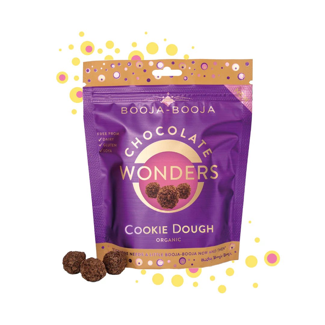 Organic Chocolate Cookie Dough Wonders - 65g from Booja Booja | Available at Sow & Arrow