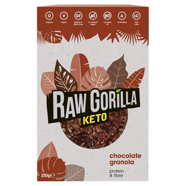 Organic Chocolate Keto Granola - Raw Gorilla from Raw Gorilla | Available at Sow & Arrow