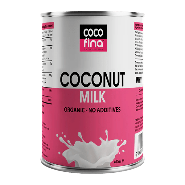 Organic Coconut Milk - 400ml from Cocofina | Available at Sow & Arrow