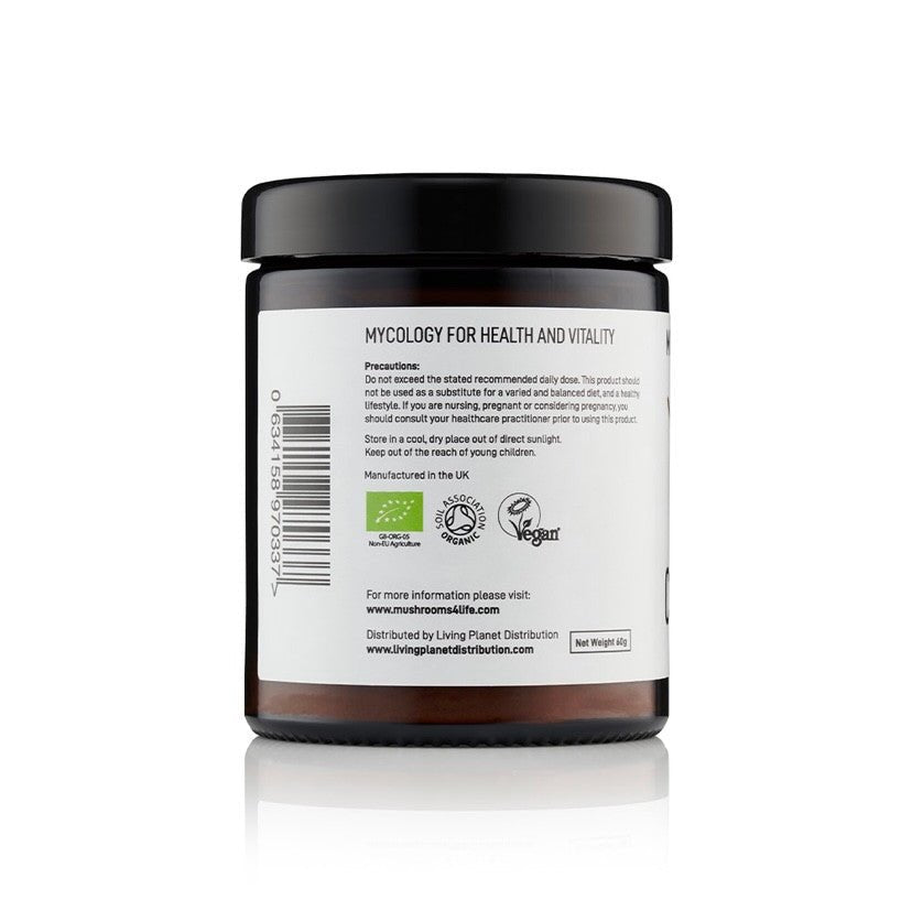 Organic Cordyceps Powder - 60g from Mushrooms For Life | Available at Sow & Arrow