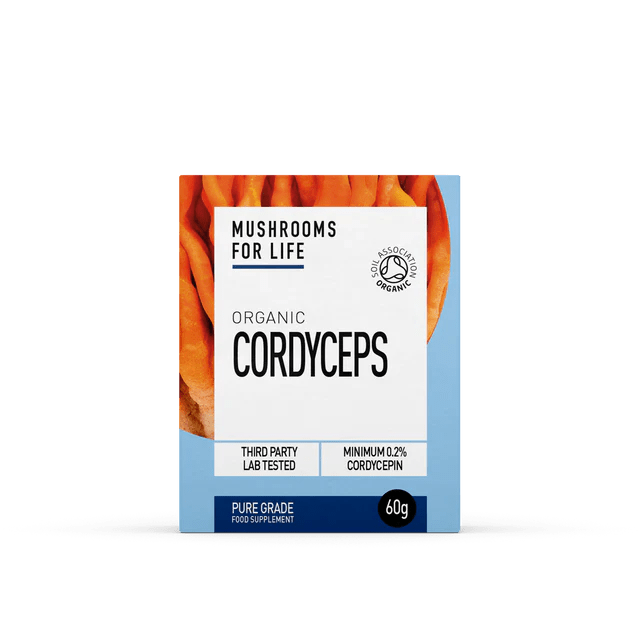 Organic Cordyceps Powder - 60g from Mushrooms For Life | Available at Sow & Arrow