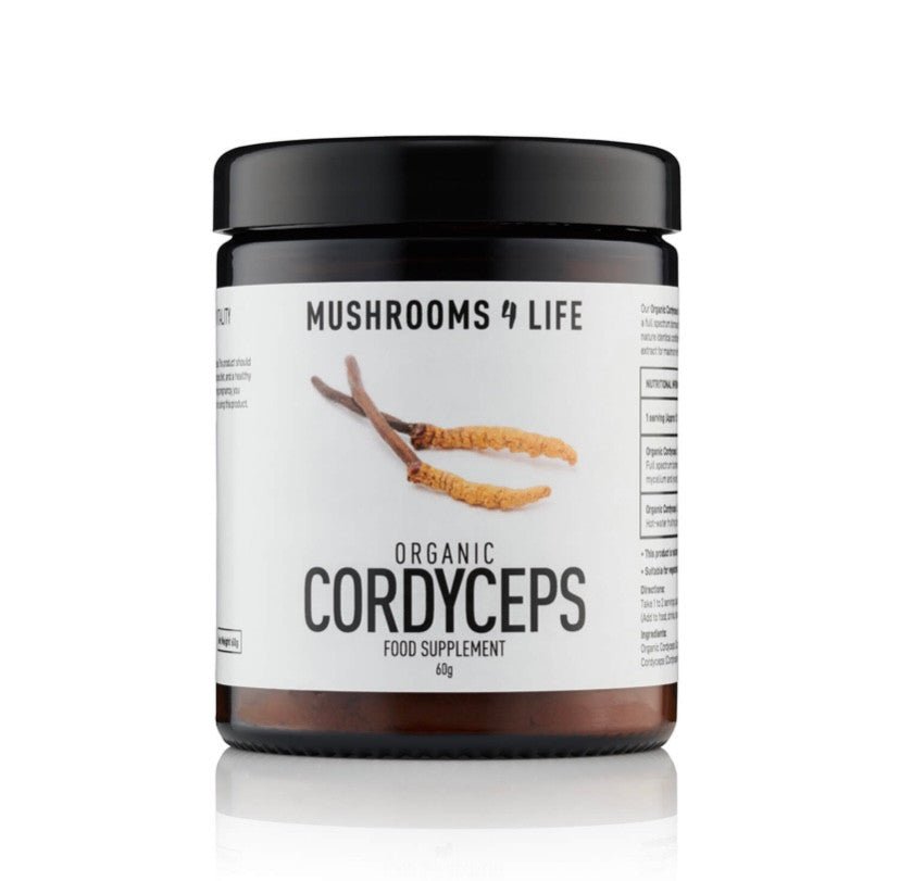 Organic Cordyceps Powder - 60g from Mushrooms For Life | Available at Sow & Arrow