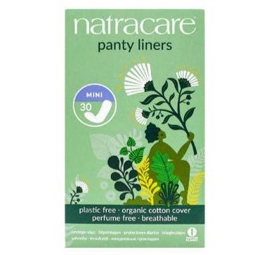 Organic Cotton Mini Panty Liners - 30 from NatraCare | Available at Sow & Arrow