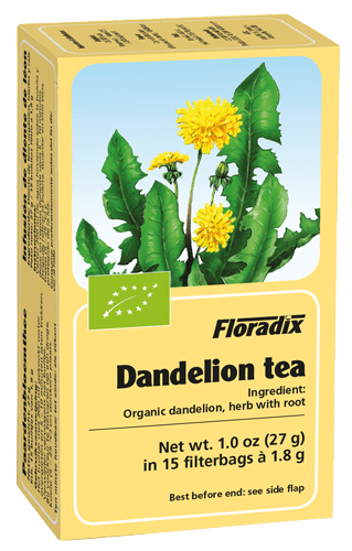 Organic Dandelion Tea - Floradix 15 bags from Floradix | Available at Sow & Arrow